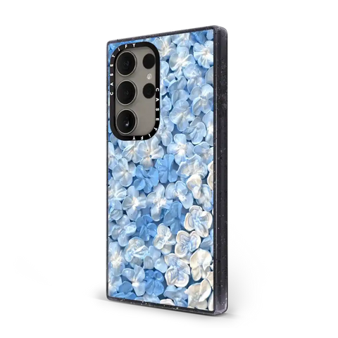 Blue Hydrangea Iphone Case By Ann Upton