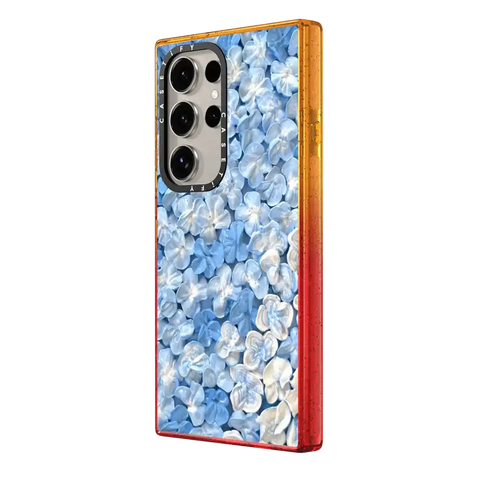 Blue Hydrangea Iphone Case By Ann Upton