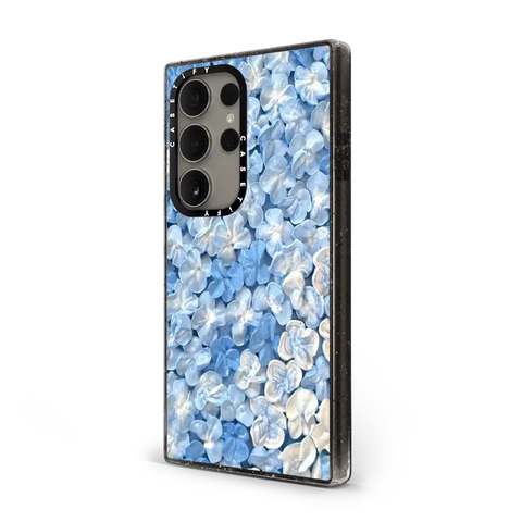 Blue Hydrangea Iphone Case By Ann Upton