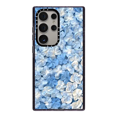 Blue Hydrangea Iphone Case By Ann Upton
