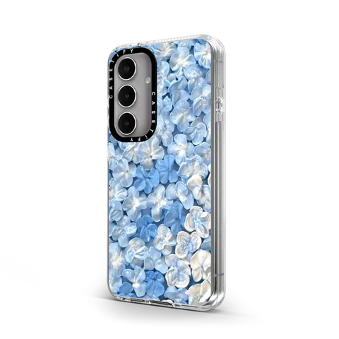 Blue Hydrangea Iphone Case By Ann Upton