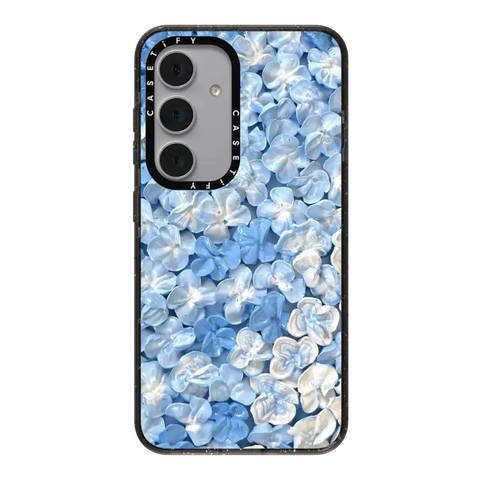 Blue Hydrangea Iphone Case By Ann Upton