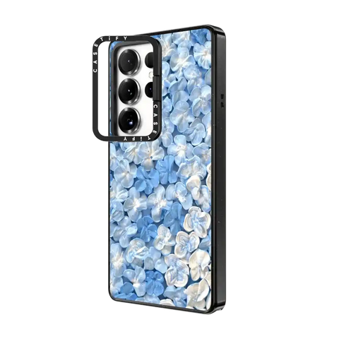 Blue Hydrangea Iphone Case By Ann Upton