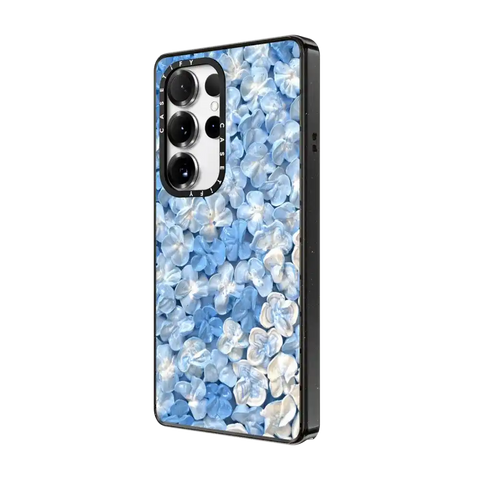 Blue Hydrangea Iphone Case By Ann Upton