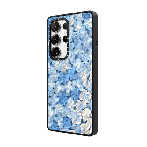 Blue Hydrangea Iphone Case By Ann Upton