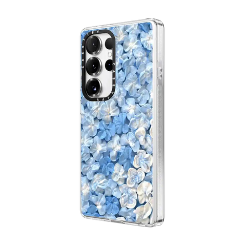 Blue Hydrangea Iphone Case By Ann Upton