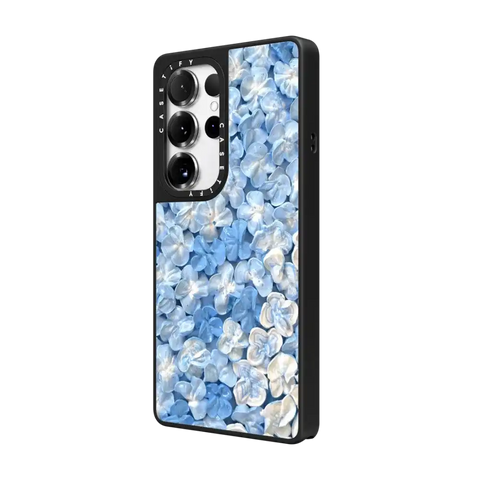 Blue Hydrangea Iphone Case By Ann Upton