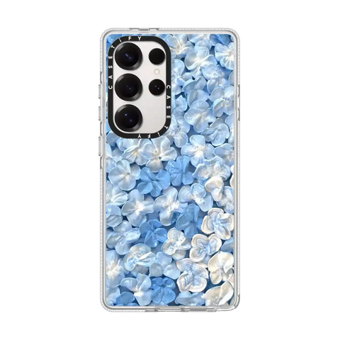 Blue Hydrangea Iphone Case By Ann Upton