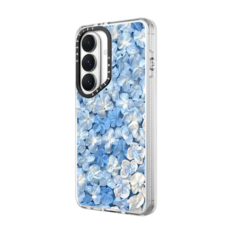 Blue Hydrangea Iphone Case By Ann Upton