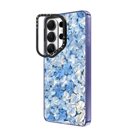 Blue Hydrangea Iphone Case By Ann Upton