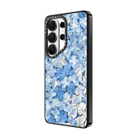 Blue Hydrangea Iphone Case By Ann Upton