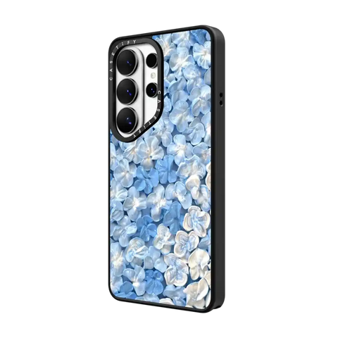Blue Hydrangea Iphone Case By Ann Upton