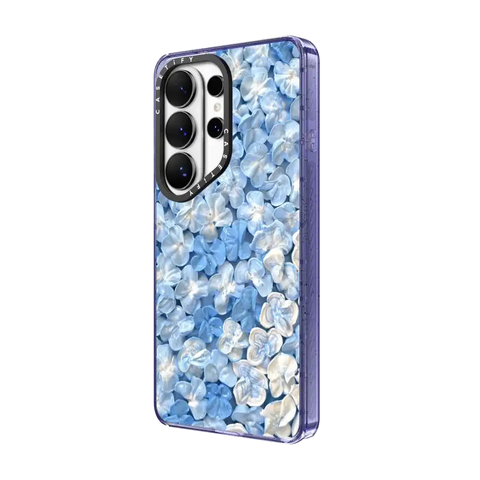 Blue Hydrangea Iphone Case By Ann Upton