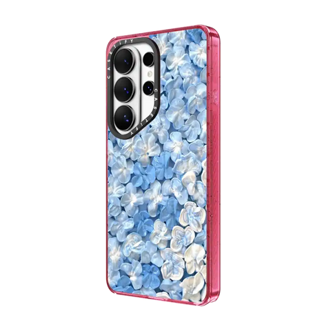 Blue Hydrangea Iphone Case By Ann Upton