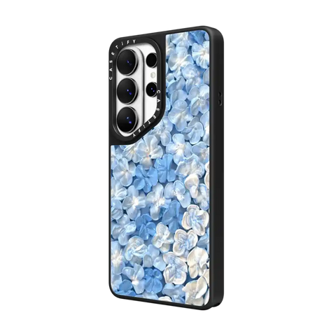 Blue Hydrangea Iphone Case By Ann Upton