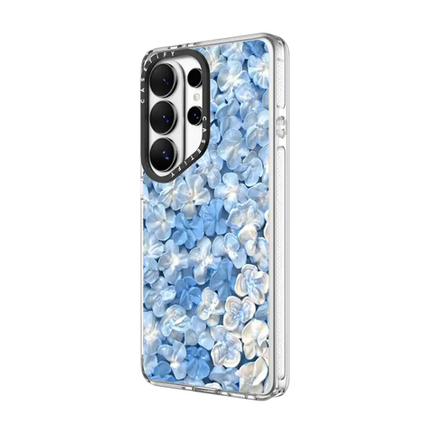 Blue Hydrangea Iphone Case By Ann Upton