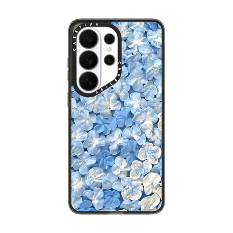 Blue Hydrangea Iphone Case By Ann Upton