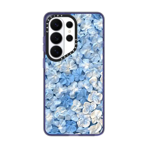 Blue Hydrangea Iphone Case By Ann Upton