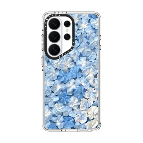 Blue Hydrangea Iphone Case By Ann Upton