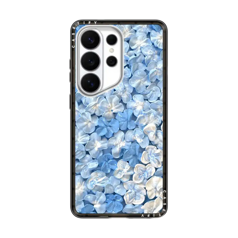 Blue Hydrangea Iphone Case By Ann Upton