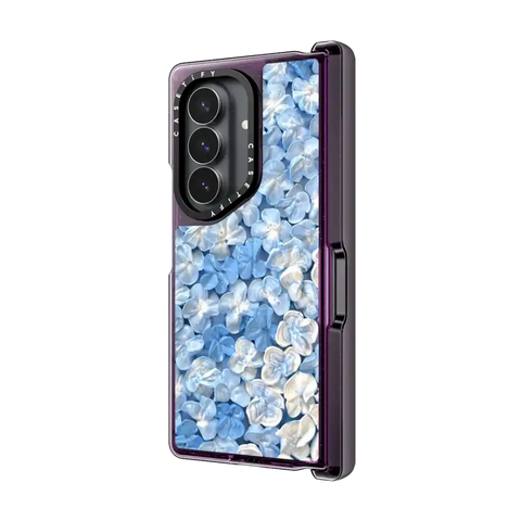 Blue Hydrangea Iphone Case By Ann Upton