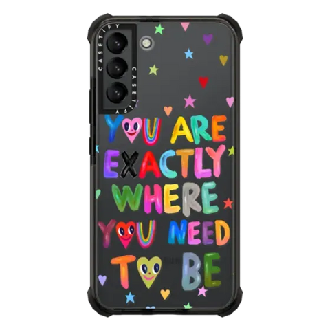 You are exactly where you need to be