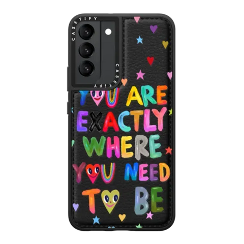 You are exactly where you need to be