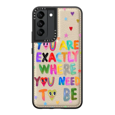 You are exactly where you need to be
