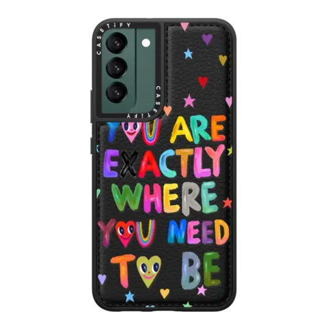 You are exactly where you need to be