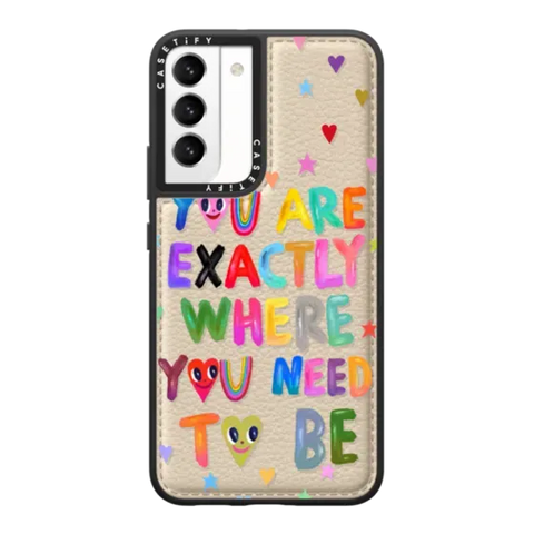 You are exactly where you need to be