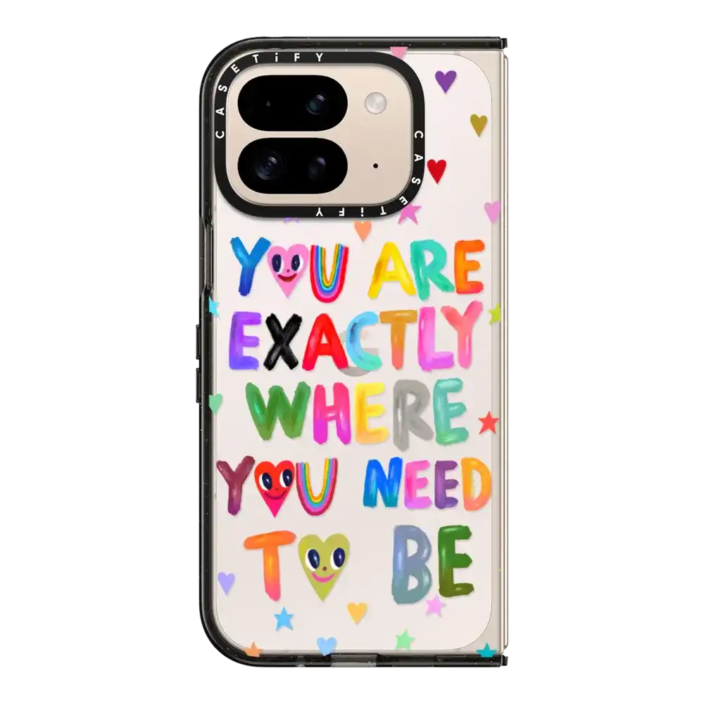 You are exactly where you need to be