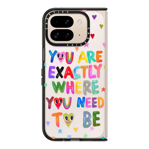 You are exactly where you need to be