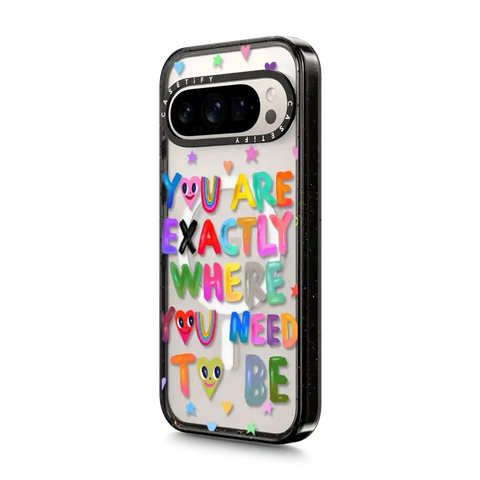 You are exactly where you need to be
