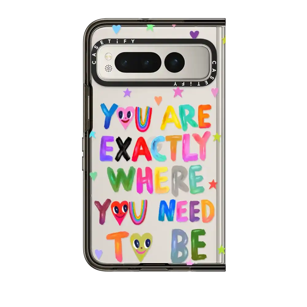 You are exactly where you need to be