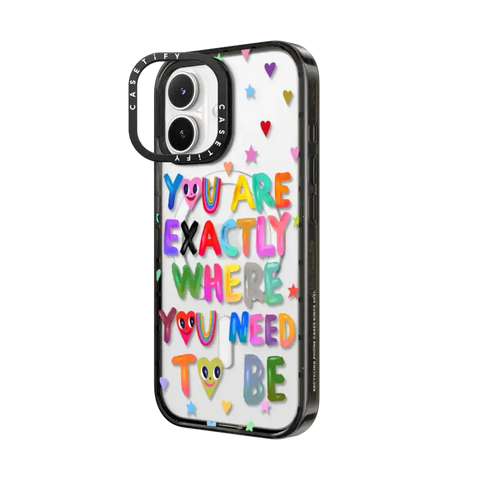 You are exactly where you need to be