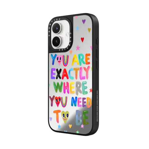 You are exactly where you need to be