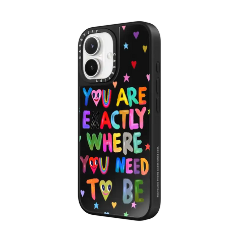 You are exactly where you need to be