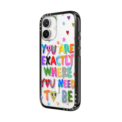 You are exactly where you need to be
