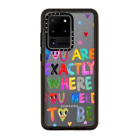 You are exactly where you need to be