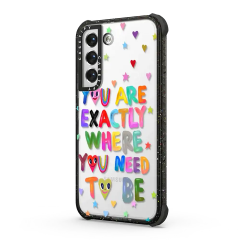 You are exactly where you need to be