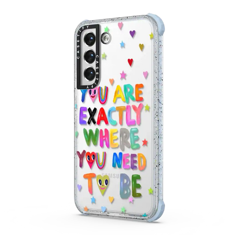 You are exactly where you need to be
