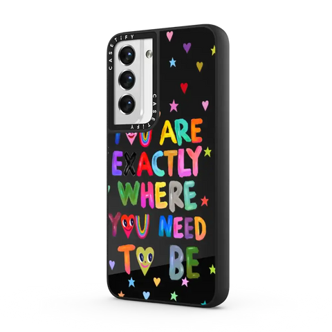 You are exactly where you need to be