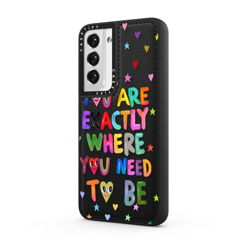 You are exactly where you need to be