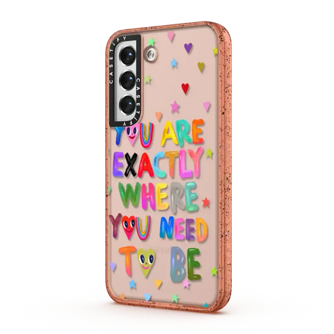 You are exactly where you need to be