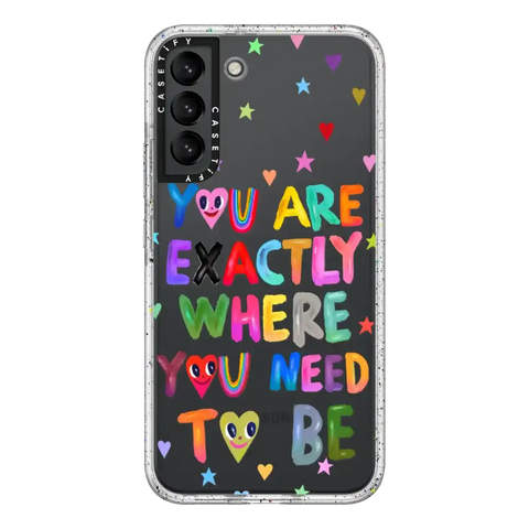 You are exactly where you need to be
