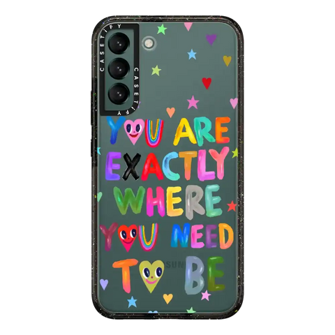 You are exactly where you need to be