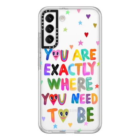 You are exactly where you need to be