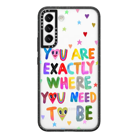 You are exactly where you need to be