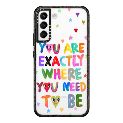 You are exactly where you need to be