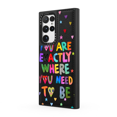You are exactly where you need to be